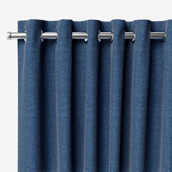 Tende blu navy per finestre, stile boho nautico, decorazioni per la casa, articoli per la casa, stampa a blocchi, soggiorno - UN pannello - GREECE indaco 56 l x 84 l - Italia