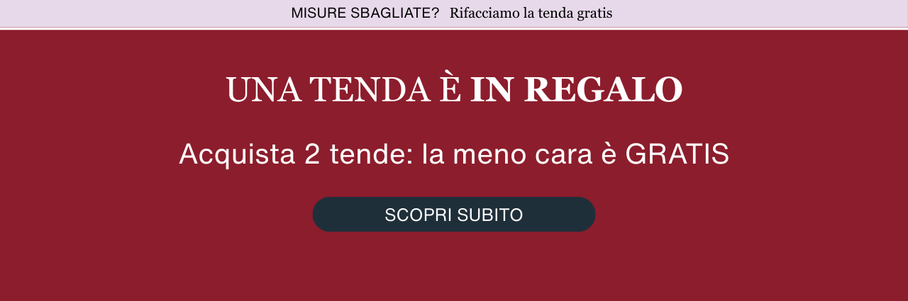 Tende dei Designer per la vostra casa