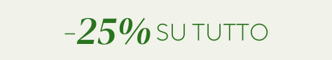 AGOSTO 2025 | 25% OFF SITEWIDE