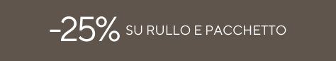 SETTEMBRE 2025 | 30% OFF RULLO E PACCHETTO