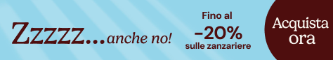 APRILE 2026 | -20% ZANZARIERE 
