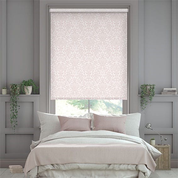 Tenda a rullo William Morris Quercia Blush