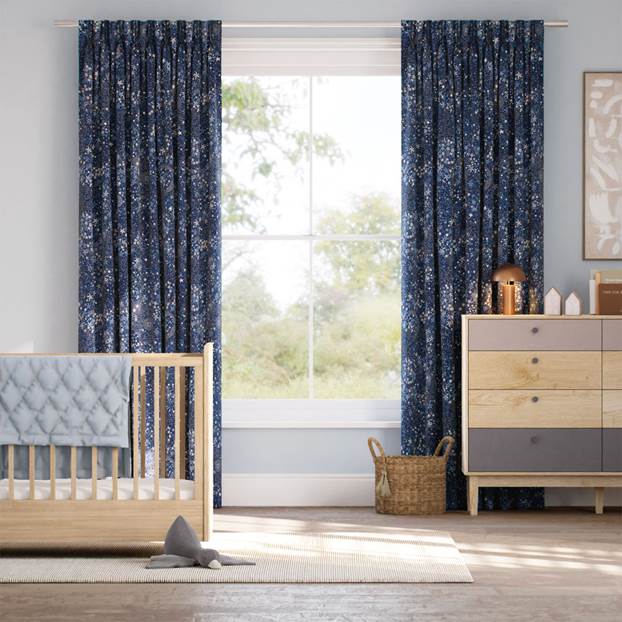 Adelaida Blu Notte Tendaggi anteprima immagine