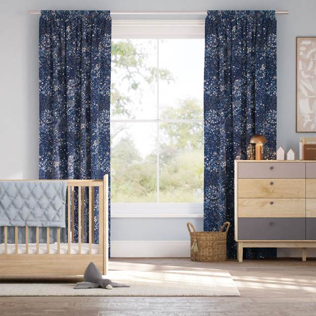 Adelaida Blu Notte Tendaggi anteprima immagine