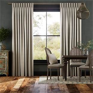 Aisha Luxe Sogno di Seta Oro Rosa Tendaggi anteprima immagine