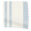 Azzurro Righe Soft Tende a bastone Immagine campione