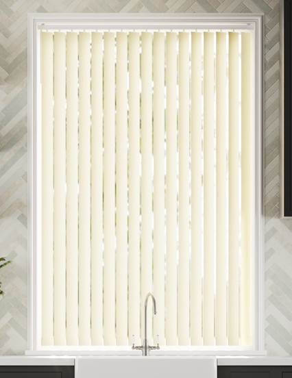 Amalfi Crema Vertical Blind anteprima immagine