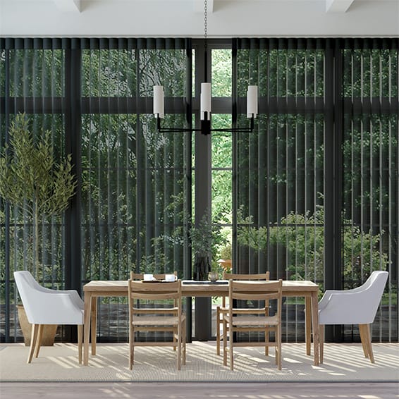 Privacy Sheer Aria Ebony