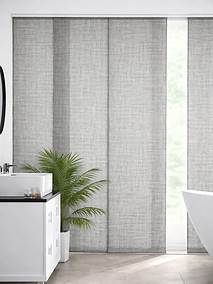 Voile Grigio Salvia Tende a pannello anteprima immagine