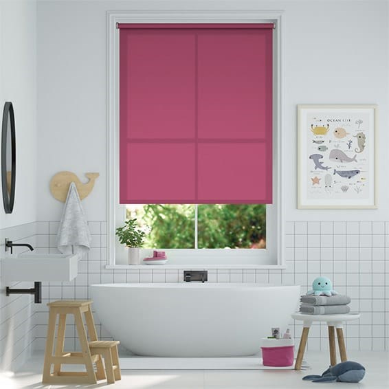 Tenda a rullo Avalon Magenta Motorizzata SmartView