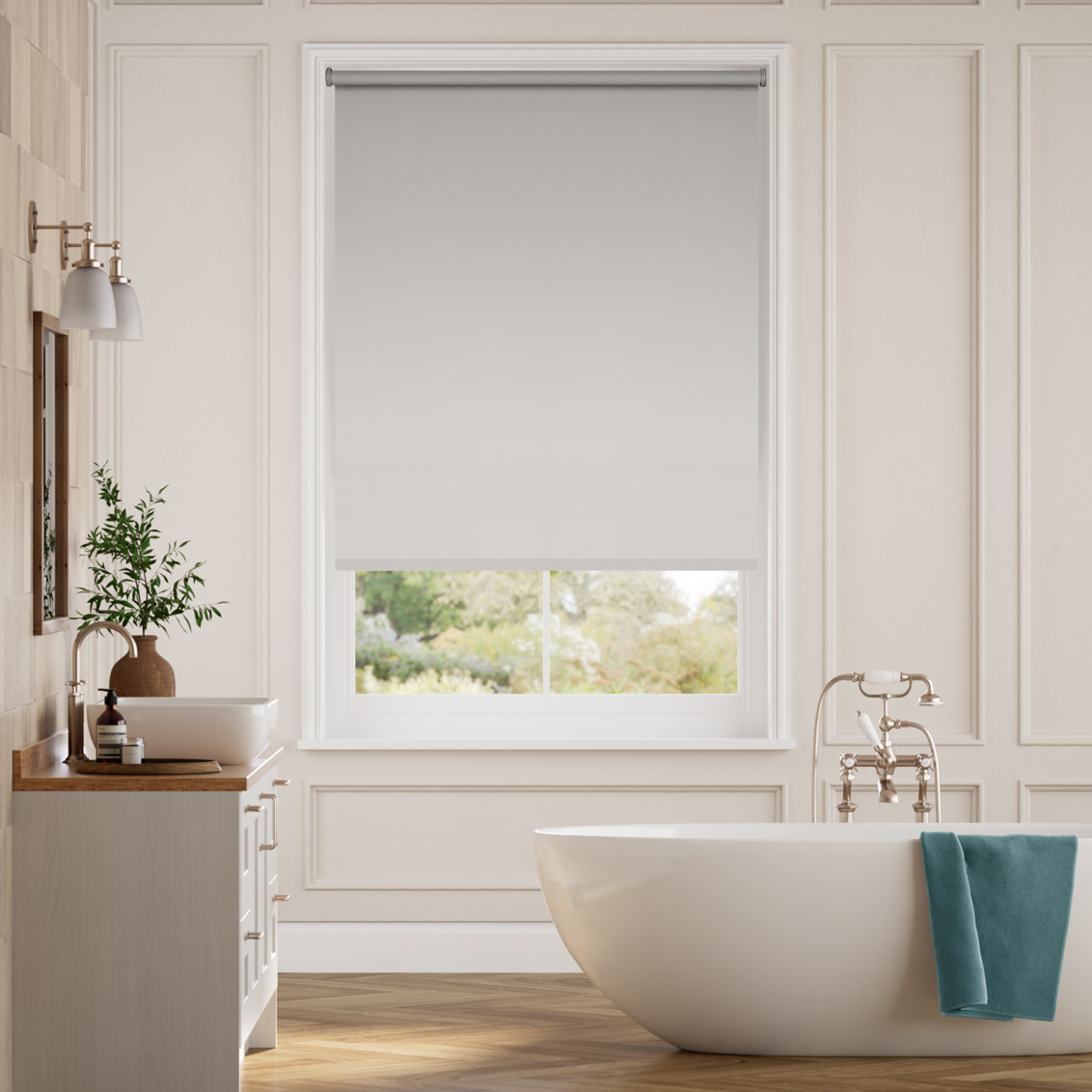 Tenda a rullo Avalon Grigio Argento