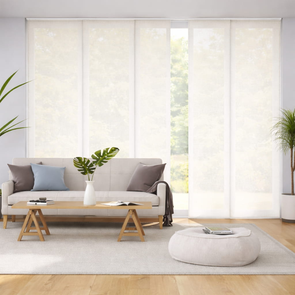 Tenda A Pannello Lino Bijou Crema