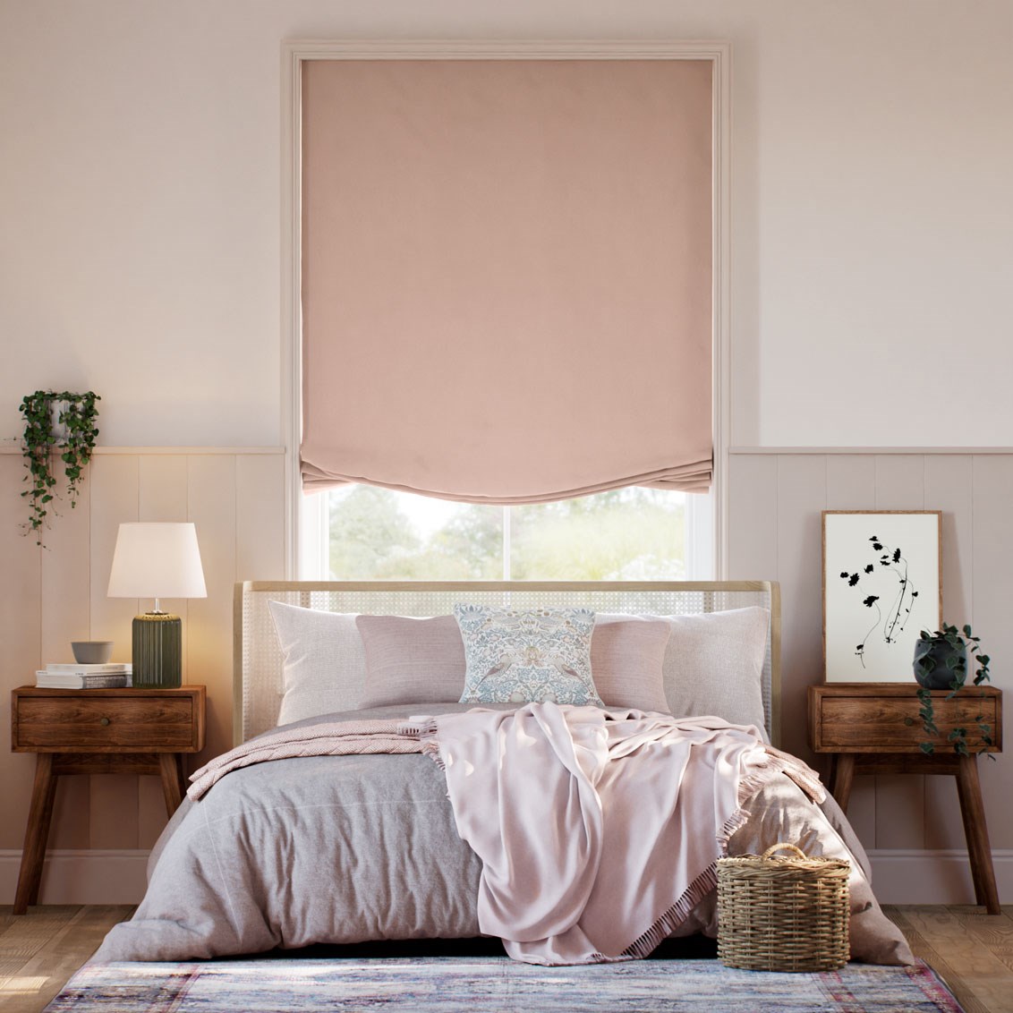 Tenda A Pacchetto Lino Bijou Blush Morbida