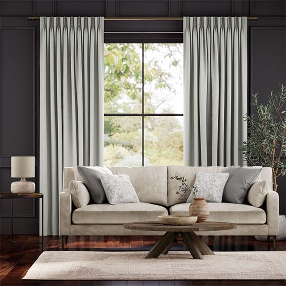 Tendaggi Lino Bijou Grigio Delicato