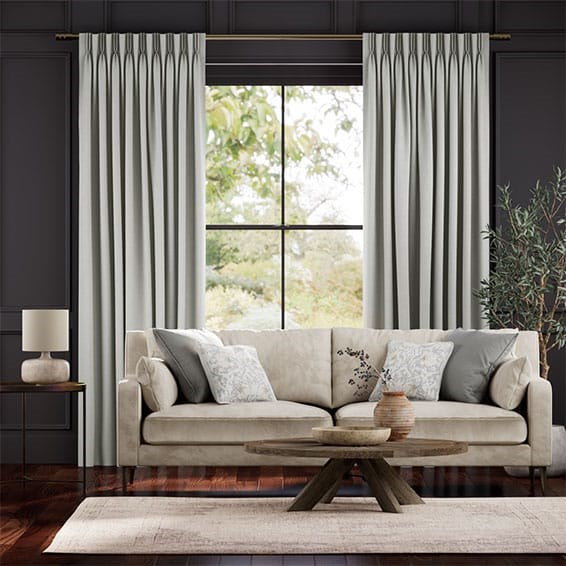 Tendaggi Lino Bijou Grigio Delicato