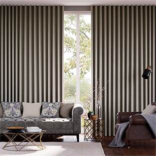 Lino Bijou Taupe Tendaggi anteprima immagine