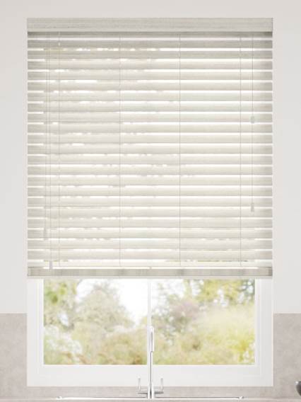 PVC Bianco Granito Veneziane in legno  anteprima immagine
