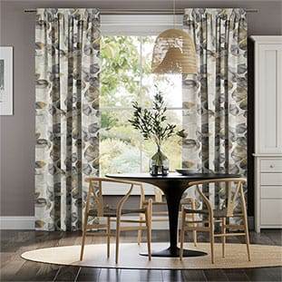 Acquerello Lino Autunno Giallo Tendaggi anteprima immagine