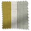 Lino British Vintage Righe Limone Tende a pacchetto Immagine campione