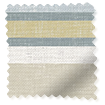 Righe Calcutta Blu Tende a bastone Immagine campione