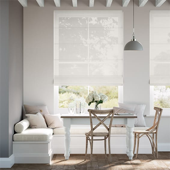 Tenda a pacchetto Voile Camille Bianco