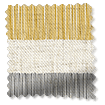 Cardigan Righe Lino Giallo Tende a bastone Immagine campione