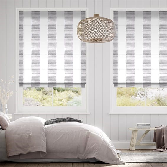 Tenda a pacchetto Righe Ceramica Grigio Argilla