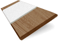 PVC Terra e Gesso Veneziane in legno  Immagine campione