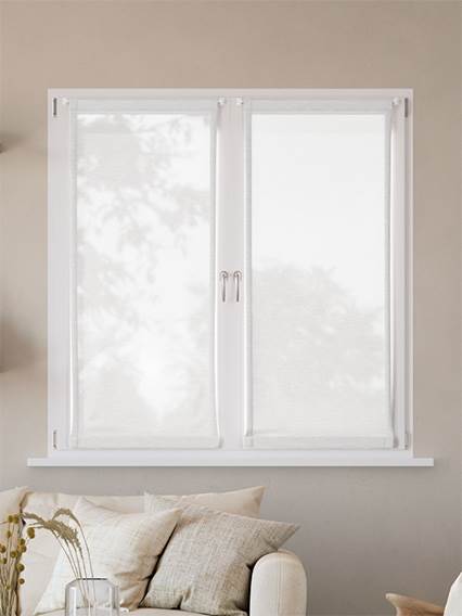 Voile Gesso Cafe Curtain anteprima immagine