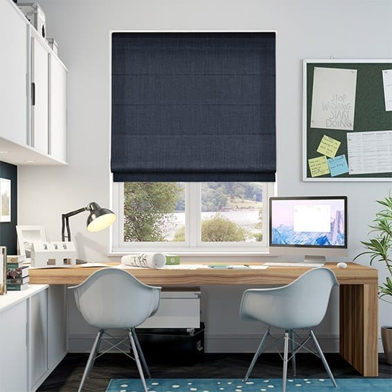 Tenda a rullo Gira Facile Choices Harrow Blu Marino