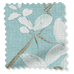 Gira Facile Choices Flora Lino Menta Naturale Tende a rullo Immagine campione