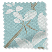 Gira Facile Choices Flora Lino Menta Naturale Tende a rullo Immagine campione