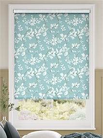 Choices Flora Lino Menta Naturale Tende a rullo anteprima immagine