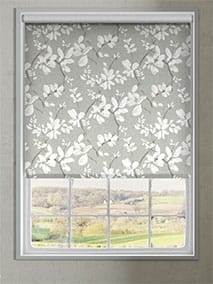 Choices Flora Lino Grigio Naturale Tende a rullo anteprima immagine