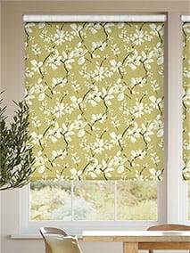 Choices Flora Lino Sunset Gold Tende a rullo anteprima immagine
