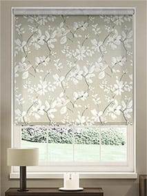 Choices Flora Velluto Beige Porcellana Tende a rullo anteprima immagine