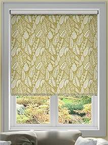 Choices Scandi Lino Vintage Senape Tende a rullo anteprima immagine