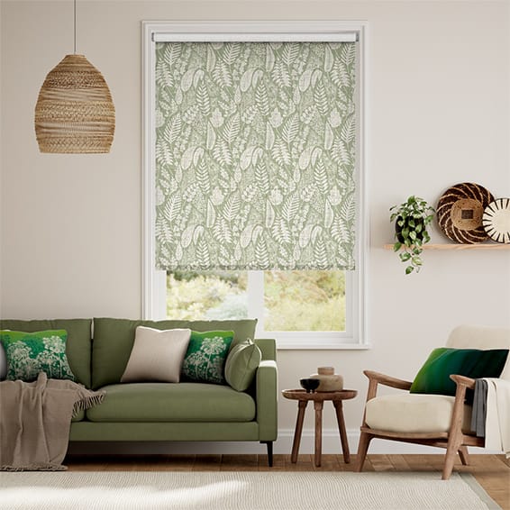 Tenda a rullo Choices Scandi Lino Vintage Verde