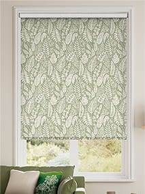 Choices Scandi Lino Vintage Verde Tende a rullo anteprima immagine