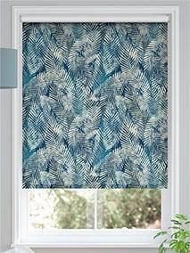 Gira Facile Choices Shadow Lino Blu Tende a rullo anteprima immagine