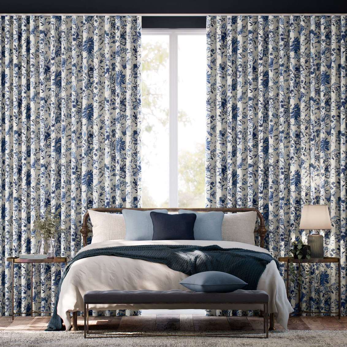 Tendaggi Christelle Yale Blue