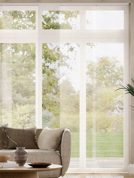 Voile Alpi Beige Tende a pannello anteprima immagine