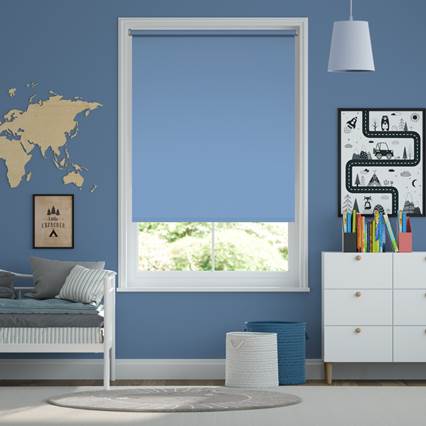 Aggancia Facile Avalon Azzurro Tende a rullo anteprima immagine