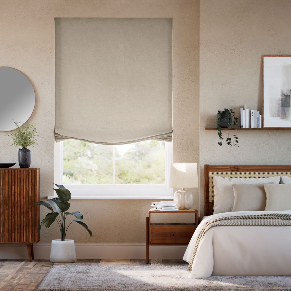 Tenda A Pacchetto Aggancia Facile Chalfont Tortora Arricciata