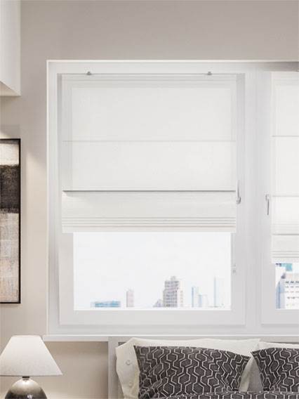 Aggancia Facile Voile Lumina Bianco Tende a pacchetto anteprima immagine