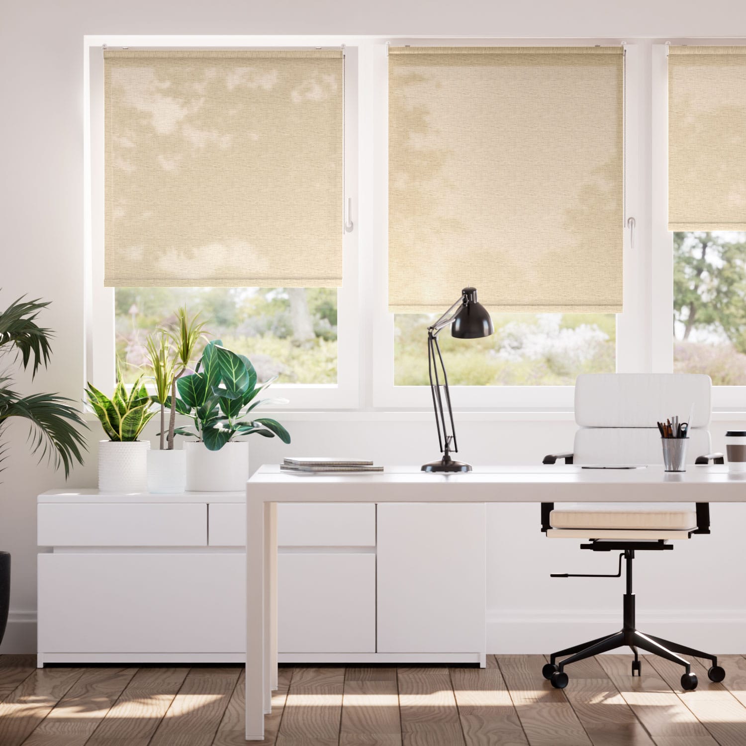 Tenda a rullo Aggancia Facile Onella Sabbia