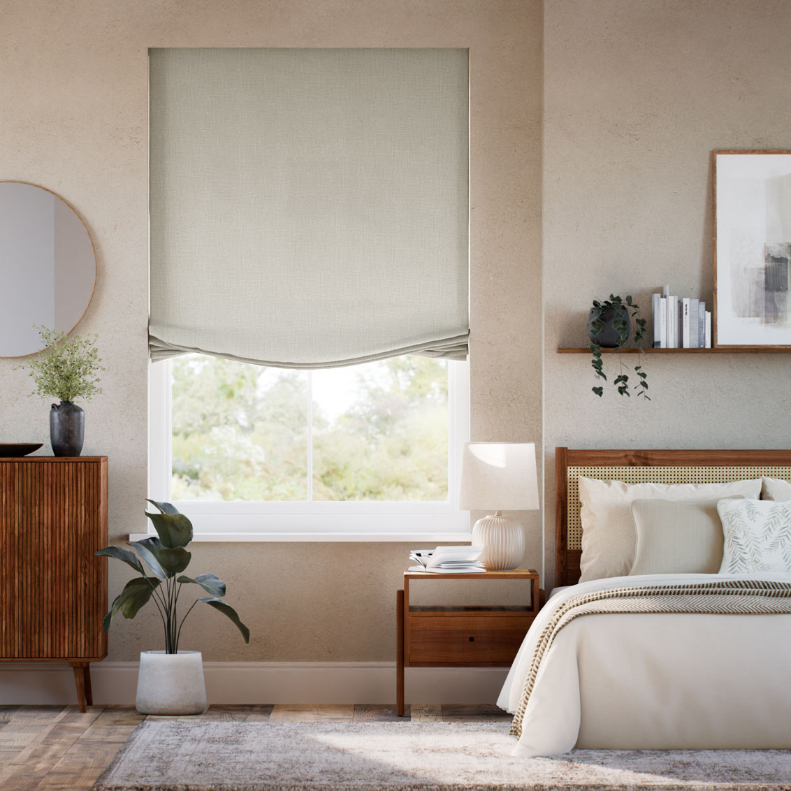 Tenda A Pacchetto Aggancia Facile Lino Rivage Greco di Tufo Morbida