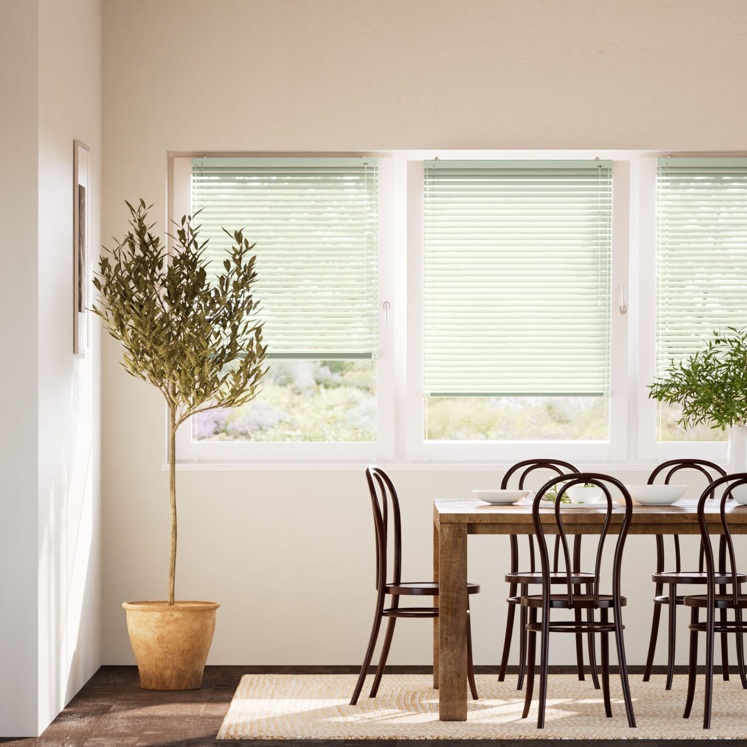 Veneziana in alluminio Aggancia Facile Spirit Menta