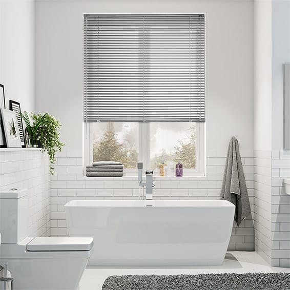 Veneziana in Alluminio Clic Facile Elements Argento Opaco