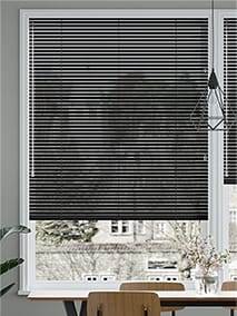 Clic Facile LaMode Nero Opaco Veneziane in alluminio anteprima immagine